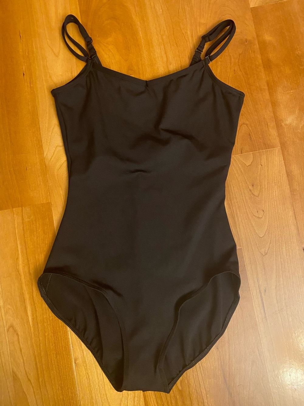 Capezio Black Leotard with Adjustable Straps
